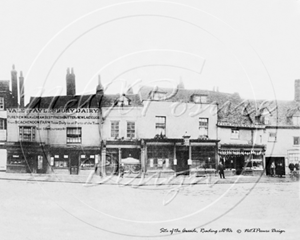 Picture of Berks - Reading, Site of the Arcade c1890s - N1221