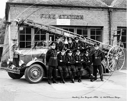 Picture of Berks - Newbury, Fire Brigade c1950s - N1460