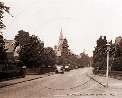 Picture of Berks - Bracknell, Church Road  c1930s - N1490