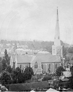 Picture of Berks - Reading, St Gile's Church c1870s - N1596