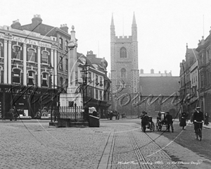 Picture of Berks - Reading, Market Place c1900s - N1627