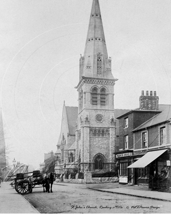 Picture of Berks - Reading, St John's Church c1900s - N1793