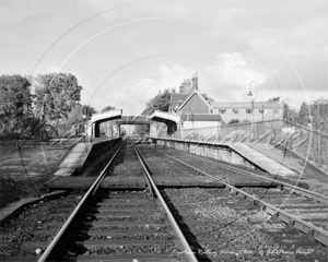 Train Station, Crowthorne in Berkshire c1960s