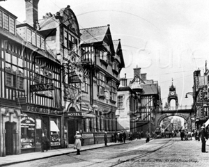 Picture of Cheshire - Chester, Foregate Street c1928 - N833