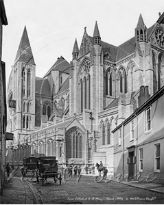 Picture of Cornwall - Truro, Truro Cathedral c1890s - N2305