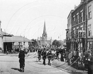 Picture of Co Durham - Darlington, Market Place 1910s N1199