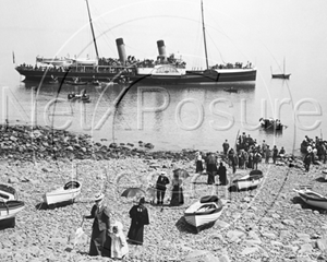 Picture of Devon - Clovelly Paddle Steamer c1890s - N353