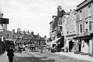 High Street, Poole in Dorset c1900s