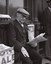 Picture of London Life - City of London Newspaper Seller - N007