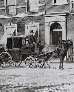 Picture of London Life - 4 Wheeler "Growler" Cab c1880s - N053