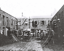 Cab Garage, probably located at Brownlow Mews in London c1906