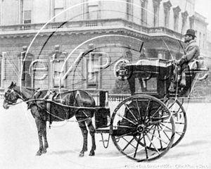 Picture of London - Hansom Cab c1890s - N328