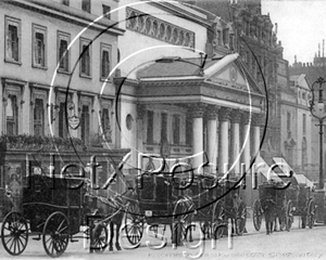 Picture of London - Haymarket with Hansom & Growler Cabs c1900s - N331
