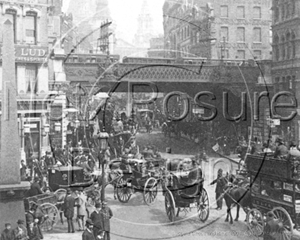 Picture of London - Ludgate Hill & Circus c1890s - N372
