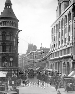 Cheapside in London c1930s