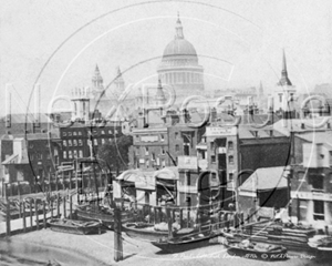 Picture of London - St Paul's Cathedral c1870s - N910