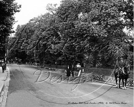 Picture of London, SW - Wimbledon, Hill Road c1900s - N1435