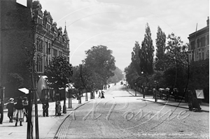 Picture of London, N - Hampstead, Rosslyn Hill c1898 - N1900