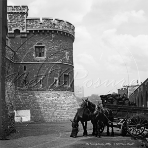 The Brick Tower, The Tower of London in London c1890s