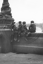 London Lads on Victoria Embankment by Blackfriars Bridge enjoying the Old Father Thames on a Saturday in London c1900s