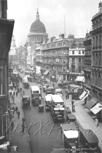 Cannon Street in the City of London c1933