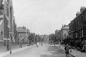 Thornfield Road, Shepherds Bush in West London c1930s