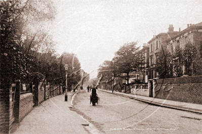 North Side Wandsworth Common in South West London c1910s