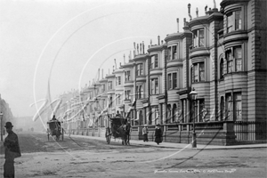 Gloucester Terrace, Paddington in West London c1900s