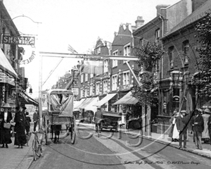 Picture of Surrey - Sutton, High Street c1900s - N618
