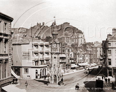 Picture of Sussex - Hastings & Clock Tower c1890s - N852