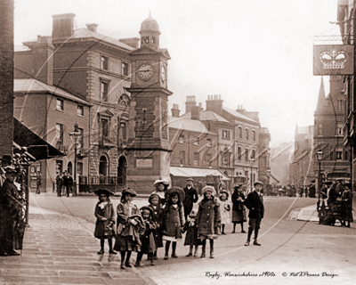 Picture of Warwicks - Rugby, Clock Tower c1900s - N1691