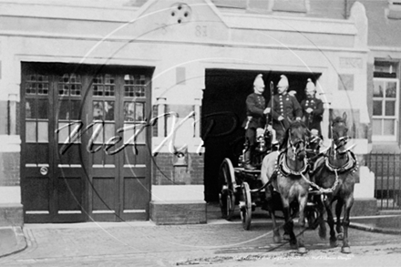 Picture of London, SE - West Norwood, Fire Station c1906 - N2643