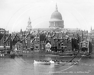 Picture of London - St Paul's Cathedral c1880s - N501