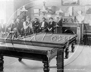 Picture of Cornwall - St Just, Snooker Billiards c1900s - N2686