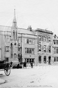 Picture of Somerset - Glastonbury, George Hotel c1890s - N2963