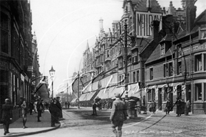Oxford Street, Reading in Berkshire c1910s