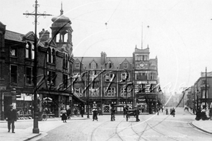 Station Road, Doncaster in Yorkshire c1900s
