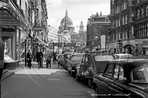 Fleet Street in London c1961