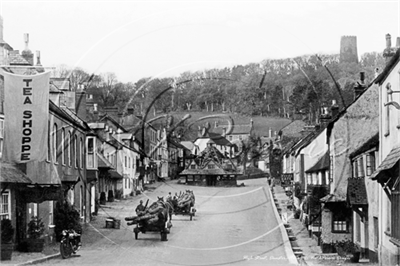 Picture of Somerset - Dunster, High Street c1920s - N3106