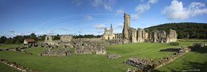 Picture of Yorks - Byland Abbey Panorama 2014 - N2935
