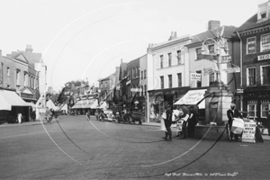 High Street, Staines in Middlesex c1930s
