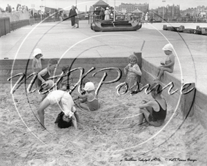 Picture of Hants - Southsea, Kids Sand Pit c1930s - N100