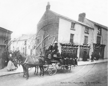 Picture of Misc - Policemen with Police Wagon c1890s - N1060