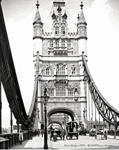 Picture of London - Tower Bridge c1890s - N207