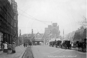 Picture of London, NW - Swiss Cottage, Finchley Road Station c1900s - N3434