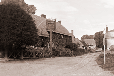 Picture of Devon - Chudleigh, Thatched Pub c1900s - N3560