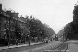 Lewisham High Road in South East London c1910s