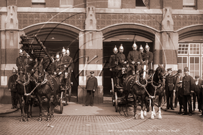 Picture of London, E - Bethnal Green, Bethnal Green Fire Station c1907 - N3678