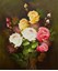 Picture of Flowers - Roses - Pink, White & Yellow - O011