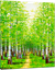Picture of Landscapes - Green Trees - O036